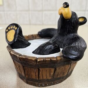 Retired Big Sky Carvers Jeff Fleming Bearfoots "Bear Naked"